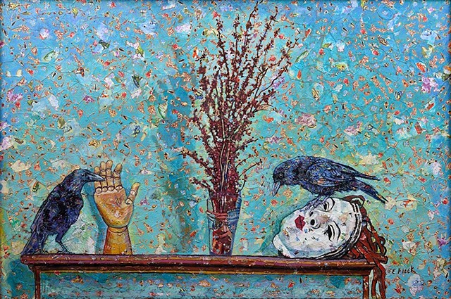 Elaine Fleck original artwork Market Gallery Roanoke VA