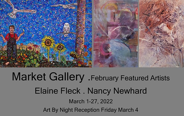 March 2022 Featured Artists: Elaine Fleck & Nancy Newhard