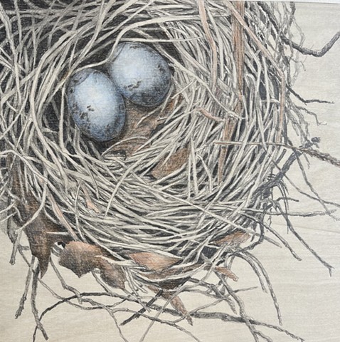 Patricia Carr original artwork watercolor Market Gallery Roanoke VA