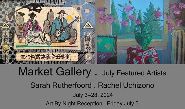 July 2024 Featured Artists: Sarah Rutherfoord & Rachel Uchizono