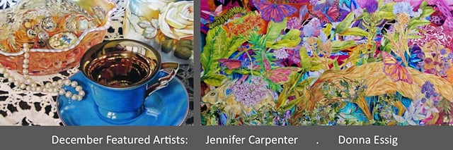 December 2020 Featured Artists: Jennifer Carpenter & Donna Essig