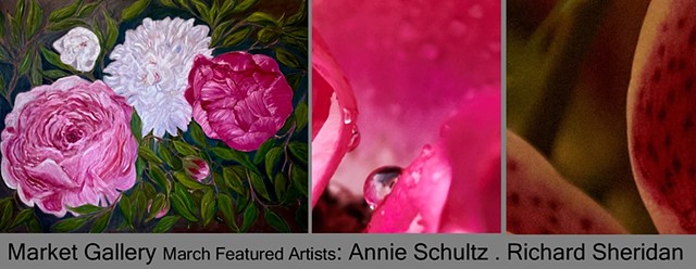 March 2021 Featured Artists: Annie Schultz . Richard Sheridan