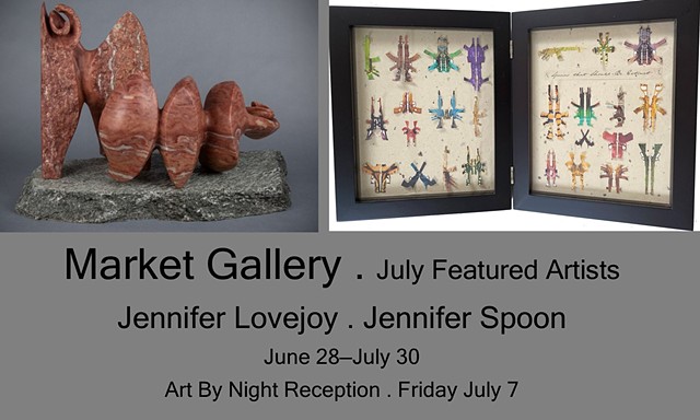 July 2023 Featured Artists: Jennifer Lovejoy . Jennifer Spoon