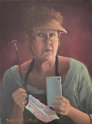 Margaret Sue Turner-Wright Oil painting Market Gallery Roanoke Virginia