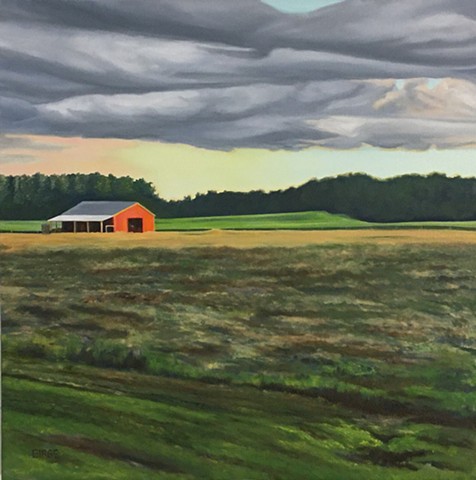 Barbara Birge landscape oil Market Gallery Roanoke Virginia