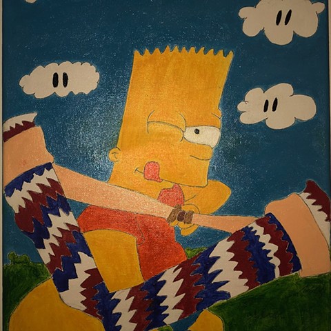 Bart Simpson Slingshot