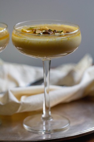 Malabi With Lemon Syrup and Pistachios 'Hamitbakh' Cookbook