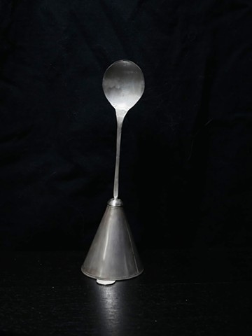 Tea Spoon With Container, together