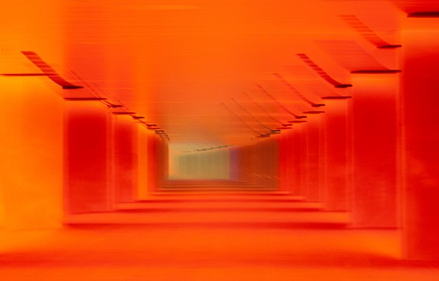 Conceptual, Fine Art Photography, Color, Negative, long exposure, Halls