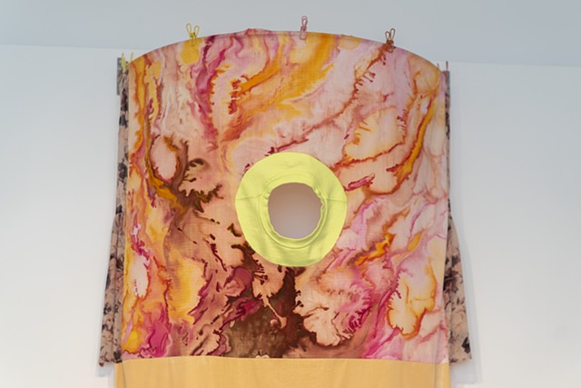 Peacocking Vestment with Extra Legs to Stand On detail
