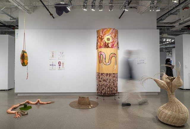 Collapsing Haunts installation view