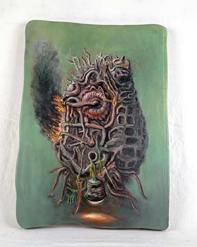 Peinture, huile sur toile