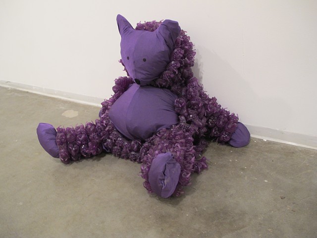 Bear.
fabric, polyester fiber, silicone adult toys
2012