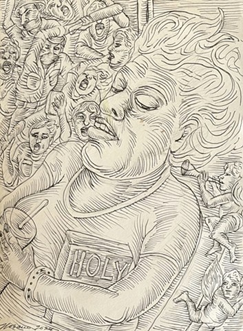 Louis Jacinto, Jose Lozano, Chicano Art, Fine Art