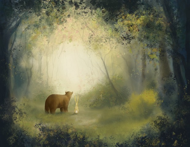 Untitled (Bear & Bunny)