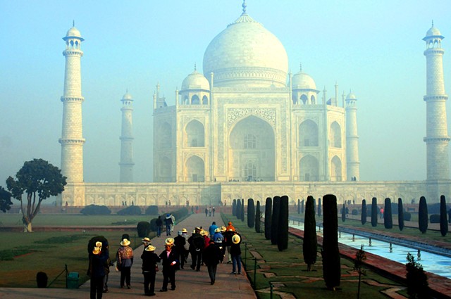 Taj Mahal at Dusk