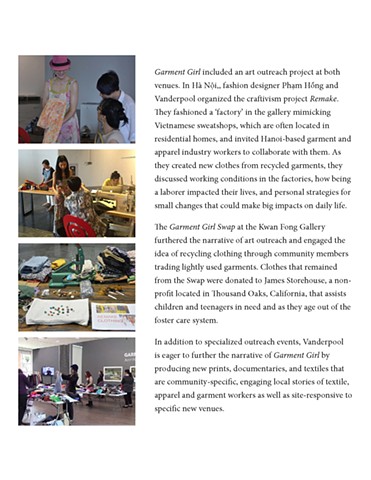 Garment Girl - Exhibition Proposal Document (Page 2)