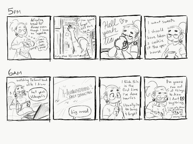 Hourly Comics Day 2020 - Page 5