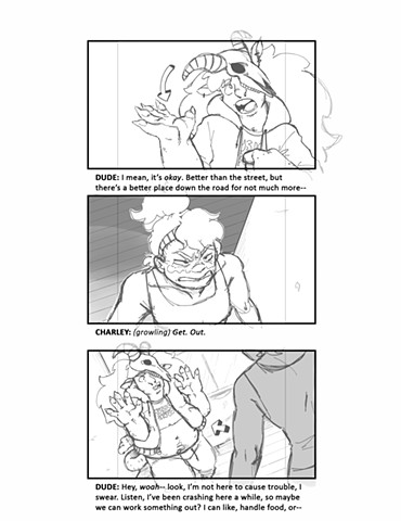 The Roommate from Hell Storyboard (Page 3)