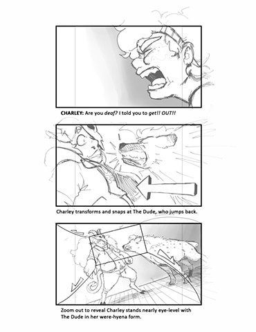 The Roommate from Hell Storyboard (Page 4)