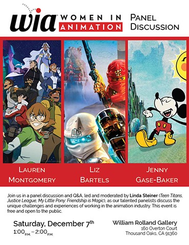 Women in Animation Panel Discussion - Poster