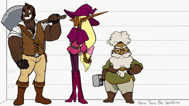 The Adventure Zone Character Design - Here There Be Gerblins Arc