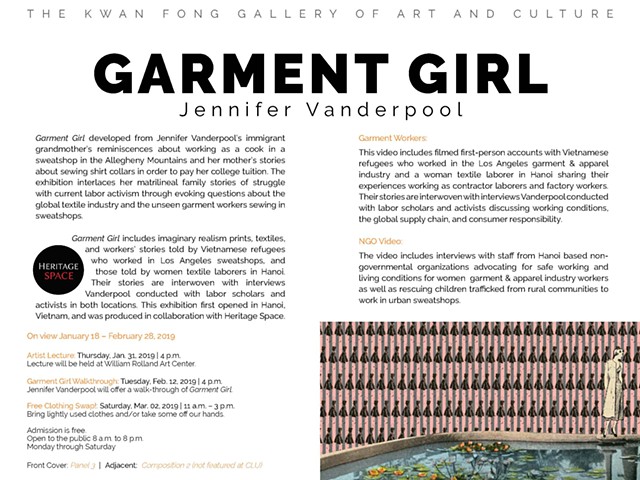 Garment Girl Brochure - Interior Spread 2