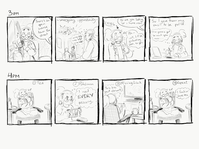 Hourly Comics Day 2020 - Page 4