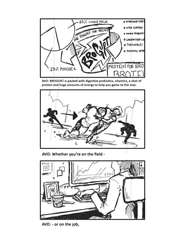 Brogurt Ad Storyboard (Page 2)