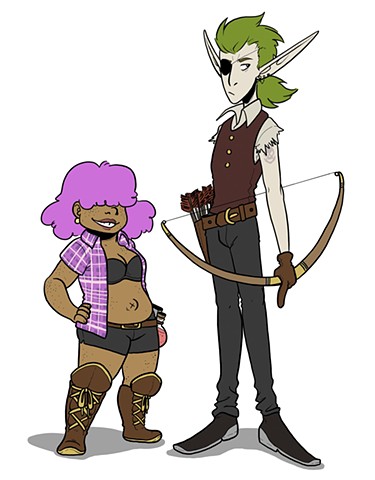 Katrina & Stefan - NPC Art