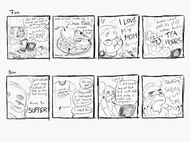 Hourly Comics Day 2020 - Page 6