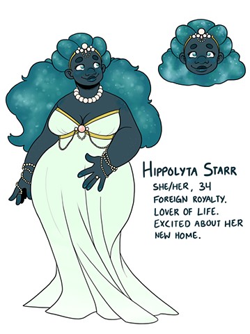 Hippolyta - NPC Art