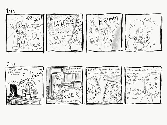 Hourly Comics Day 2020 - Page 3