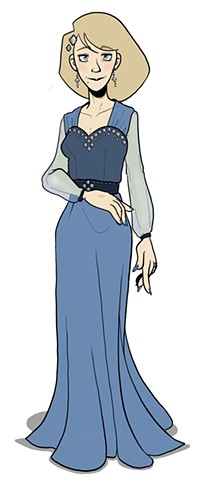 Lady Diamandis - NPC Art