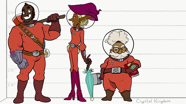 The Adventure Zone Character Design - Crystal Kingdom Arc