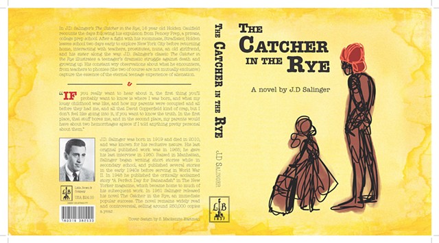 The Catcher in the Rye Book Cover Design