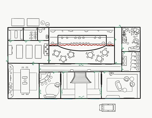 Dungeons & Dragons Map Design - First Floor