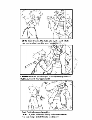 The Roommate from Hell Storyboard (Page 2)