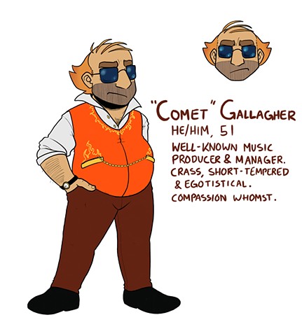 Comet - NPC Art