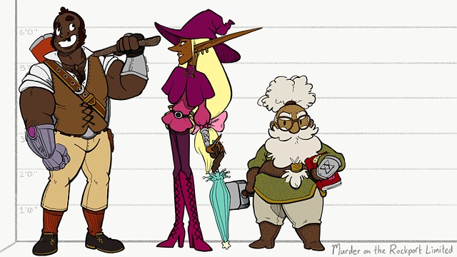 The Adventure Zone Character Design - Murder on the Rockport Limited Arc