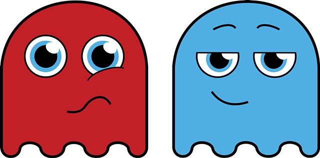 Pac-Man Ghosts Vector 2