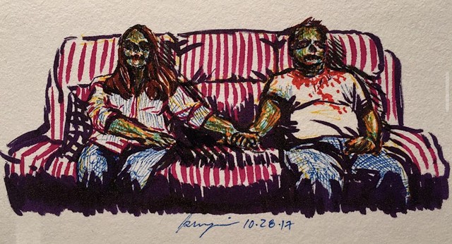 Phyllis & Kyle, Rotting Away in the Living Room