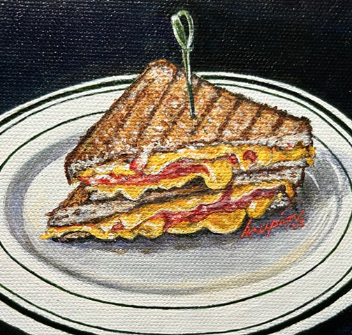 Grilled Cheese with Tomato