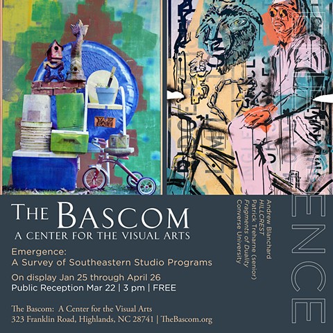 EMERGENCE @ THE BASCOM CENTER FOR THE ARTS, HIGHLANDS NC