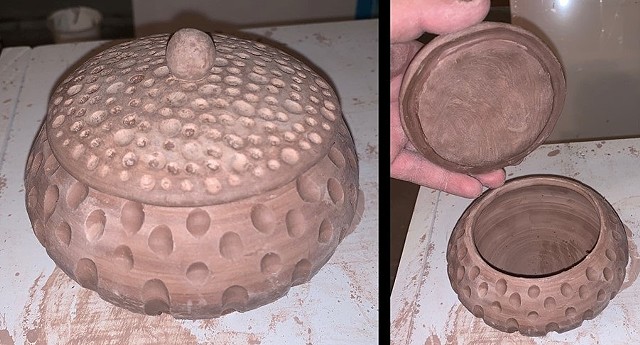 Art 315 (Ceramics II)
Pots made at home