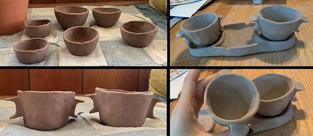 Art 215 (Ceramics I) Assignment: Cups