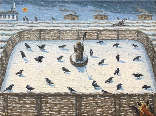 St. Neot and the Murder of Crows