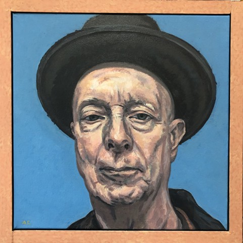 Self Portrait in Black Hat