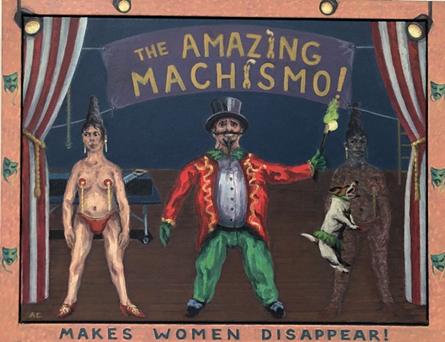 Amazing Machismo Makes Women Disappear!