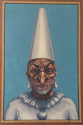 Self-Portrait as Punchinello